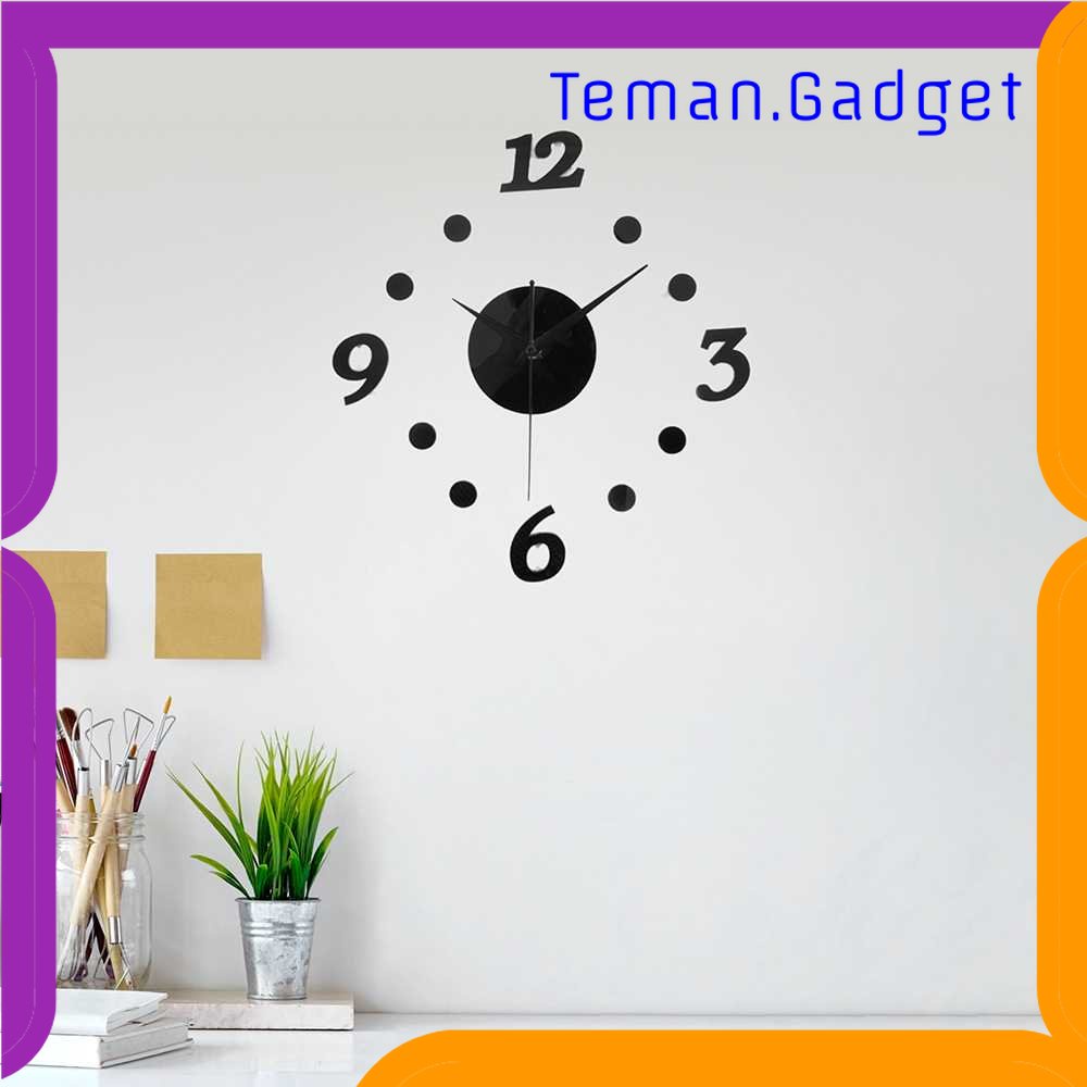 TG-PJM Taffware Jam Dinding DIY Giant Clock Creative Design 30cm - DIY-06