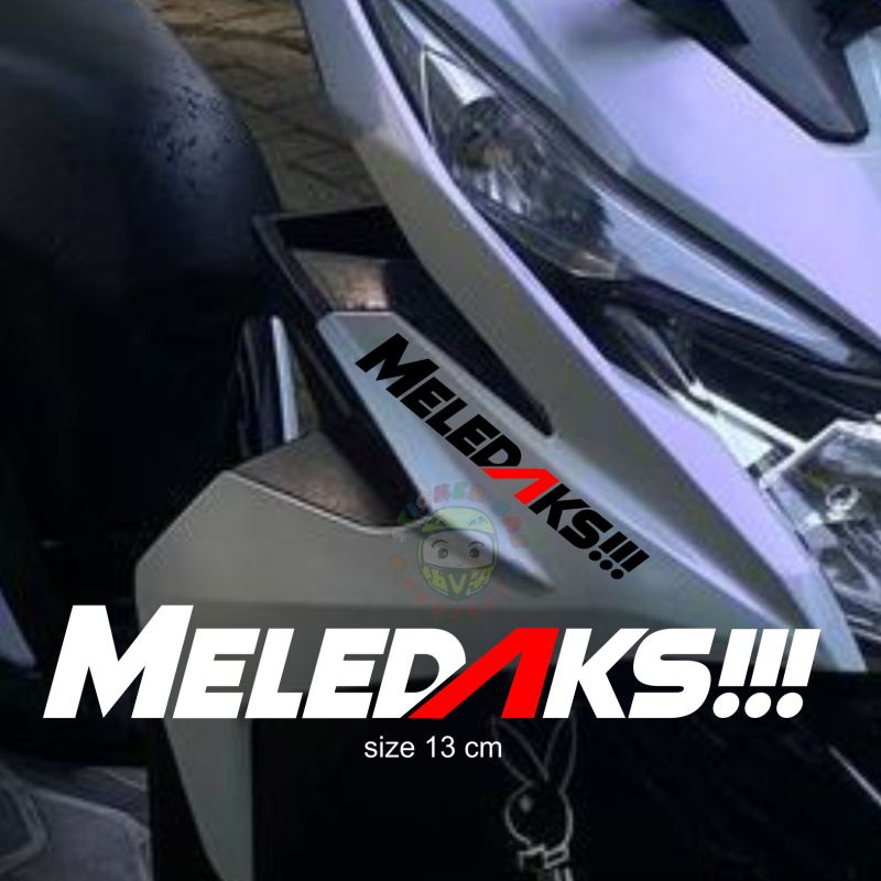 Sticker meledaks cutting sticker meledak viral