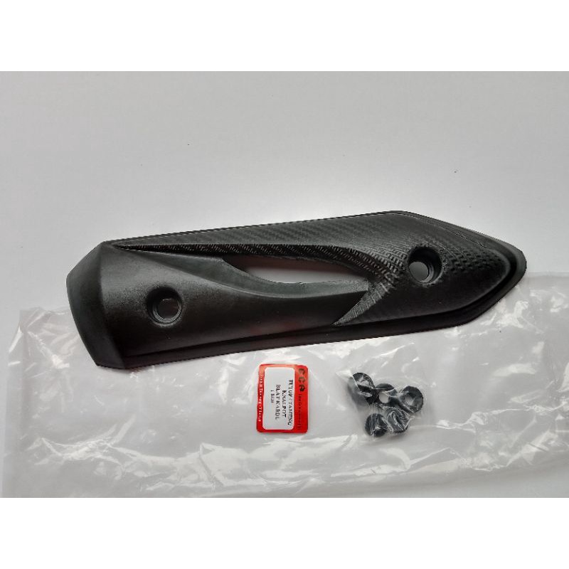 Pelindung Knalpot Beat Karbu 2008 - 2012 + Spion Cover Tameng Tutup Knalpot