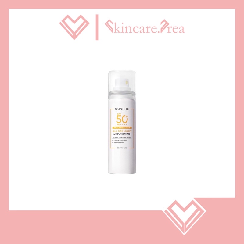 SKINTIFIC SPF50+ PA++++ Sunscreen Mist 50ml