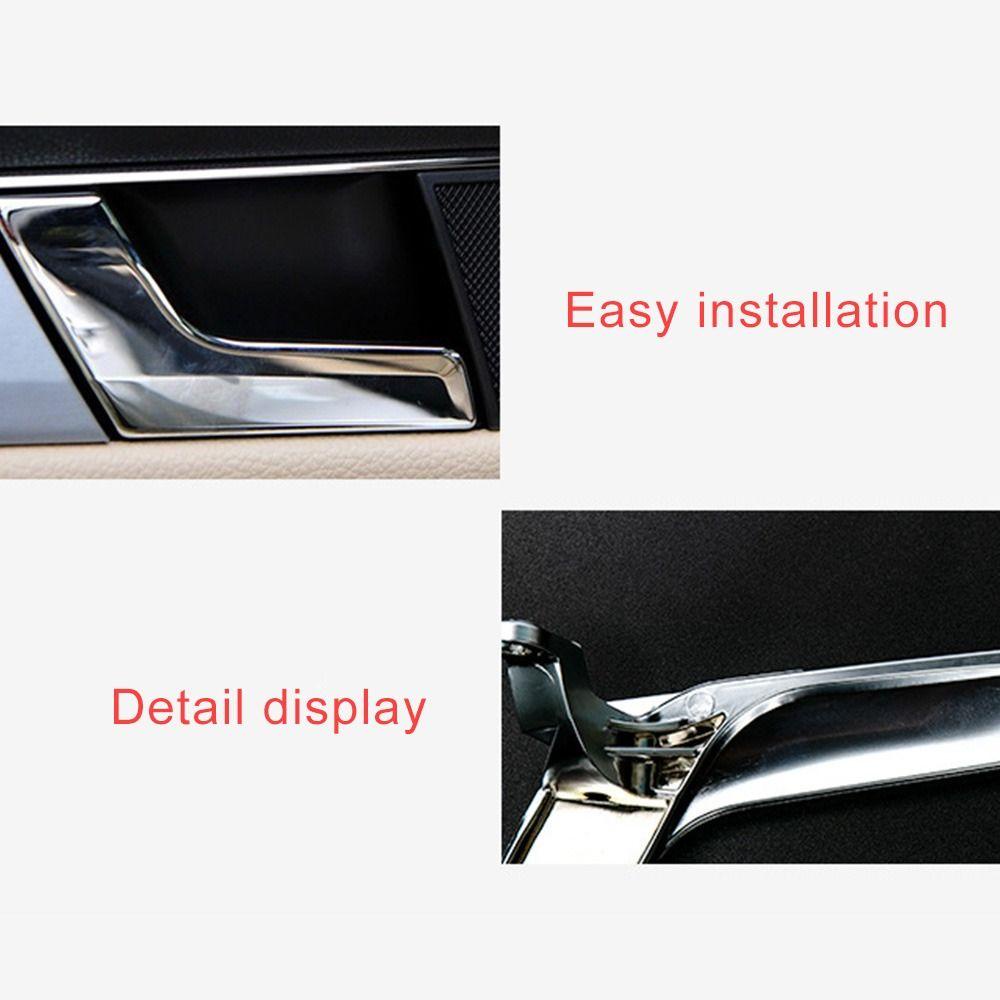 Nanas Handle Interior Mobil Onderdil Mobil Untuk Mercedes-Benz C-Class W204 Handle Trim Cover Pegangan Pintu Mobil