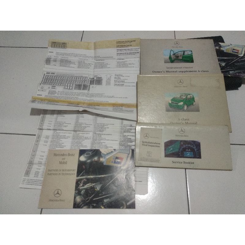 manual book Mercedes benz A140