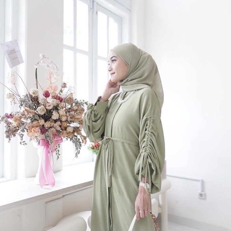 Arasya dress serut cringkle