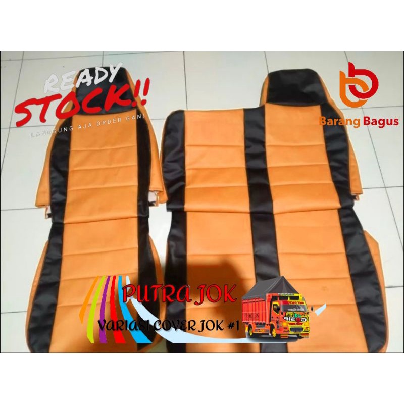 Sarung jok canter 125ps/110ps/hdl 136 model garis cod