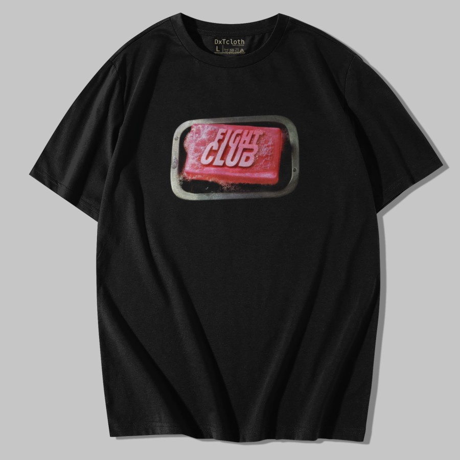 DXTCLOTHING - Fight Club - Black T-Shirt