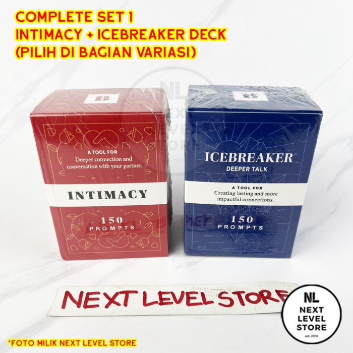 Icebreaker Deck By BestSelf Friends Couple Ice Breaker Board Games