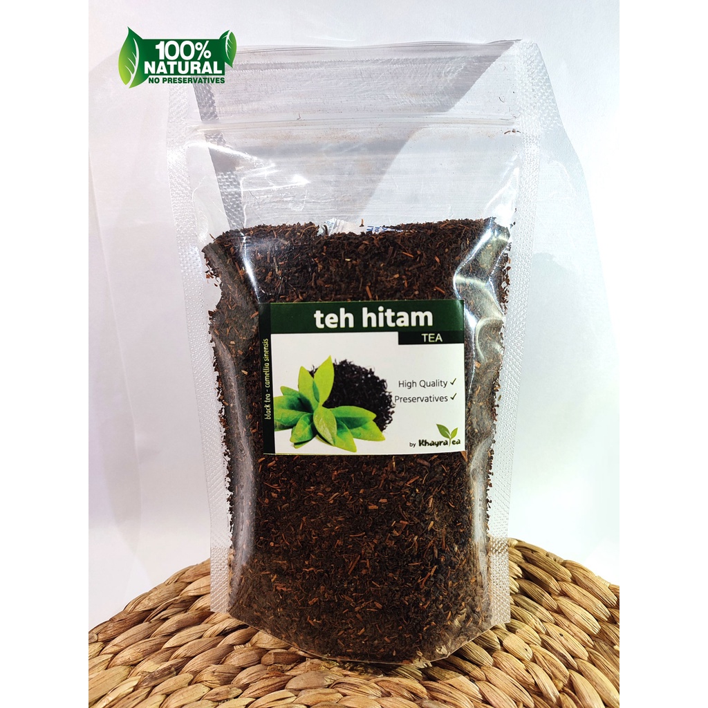 

Black tea grade A Broken Orange Pekoe (BOP) CTC / teh hitam asli enak / black tea leaves