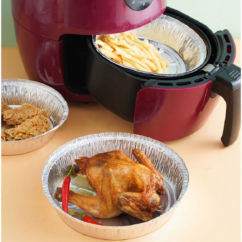 Mangkok Alumunium Foil Air Fryer Anti Lengket