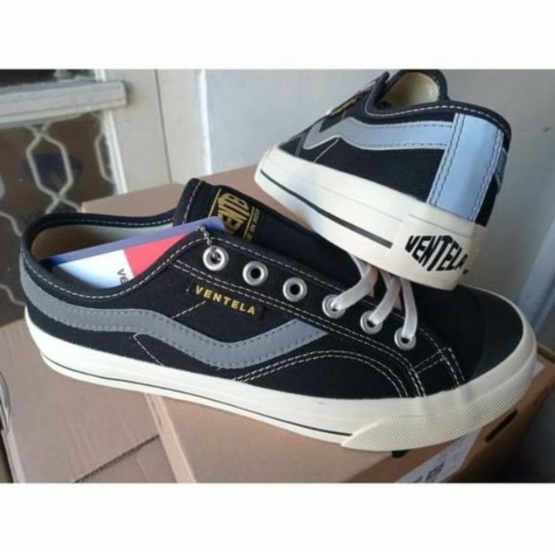 sepatu ventela ori wanita dan pria fashion anak sekolah