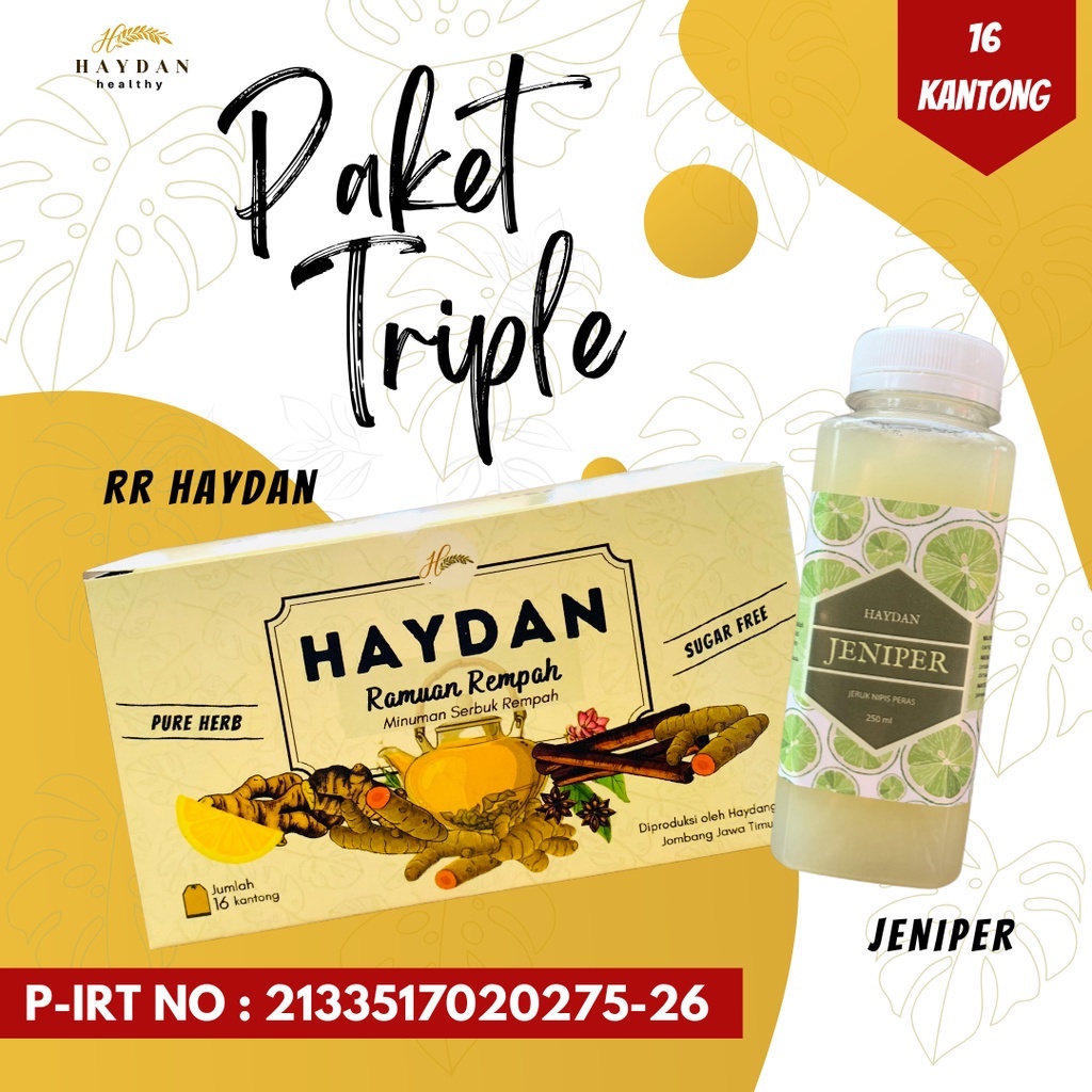 

Paket Diet Sehat Haydan / turun 2-3 Kg dalam 7 hari