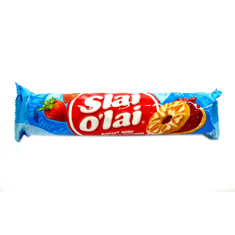 

Roma Biscuit Slai Olai Strawberry 128Gr