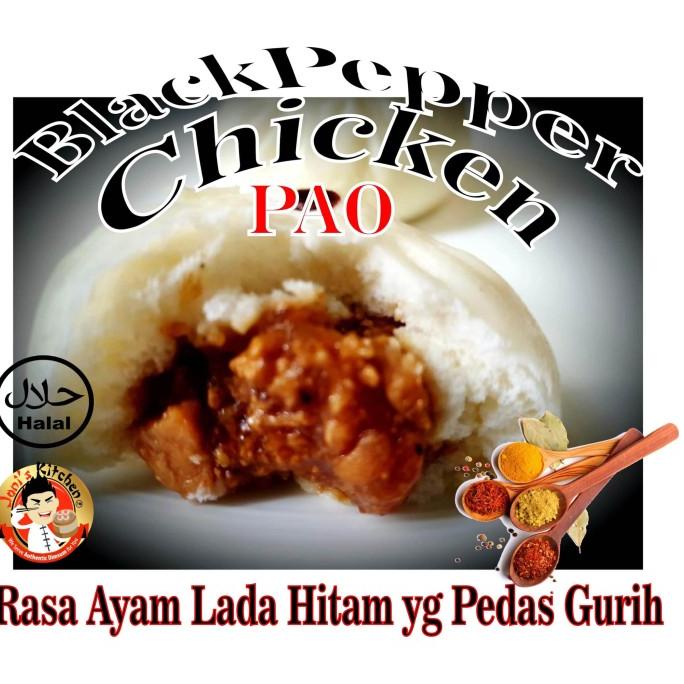 

Bakpao Ayam Lada Hitam Black Pepper Chicken Pao