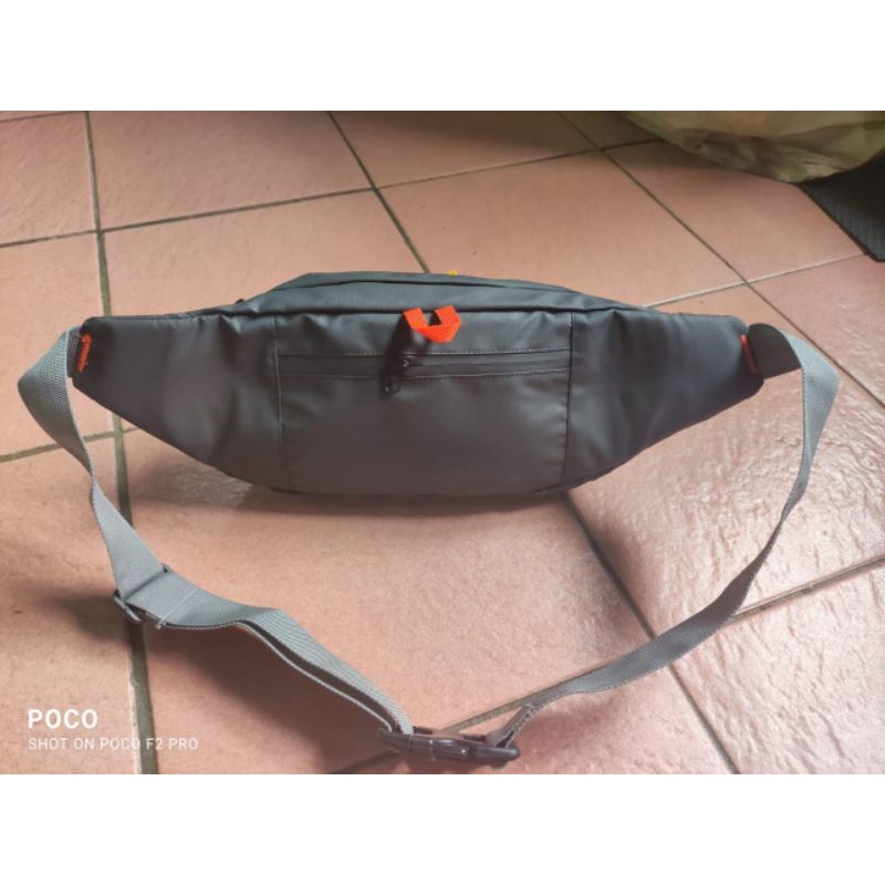 Tas Waistbag pria anti air Original # Tas selempang murah Hacker
