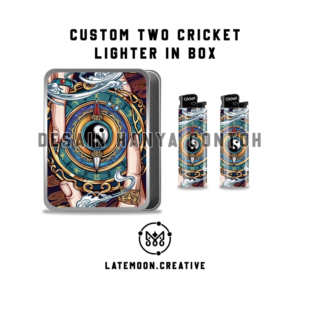 (BISA COD) CUSTOM CRICKET BOX BESAR FREE JASA DESAIN