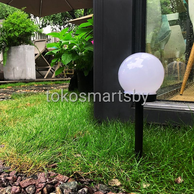 Lampu Taman Solar Tenaga Surya Lampu Taman Tancap Garden Lamp Bulat  Type 10591