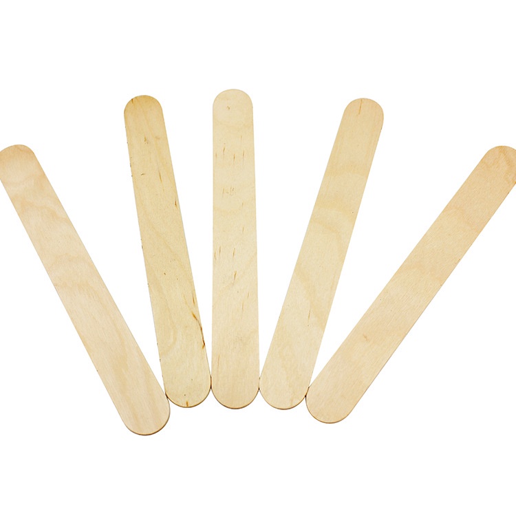 10Pcs Wax Spatula Stick Wooden Stick Penghilang Bulu Perontok Bulu Large Size Jumbo