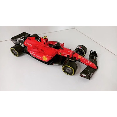 Papercraft mobil F1 Carloz Sainz 2022 | DIY Paper Model
