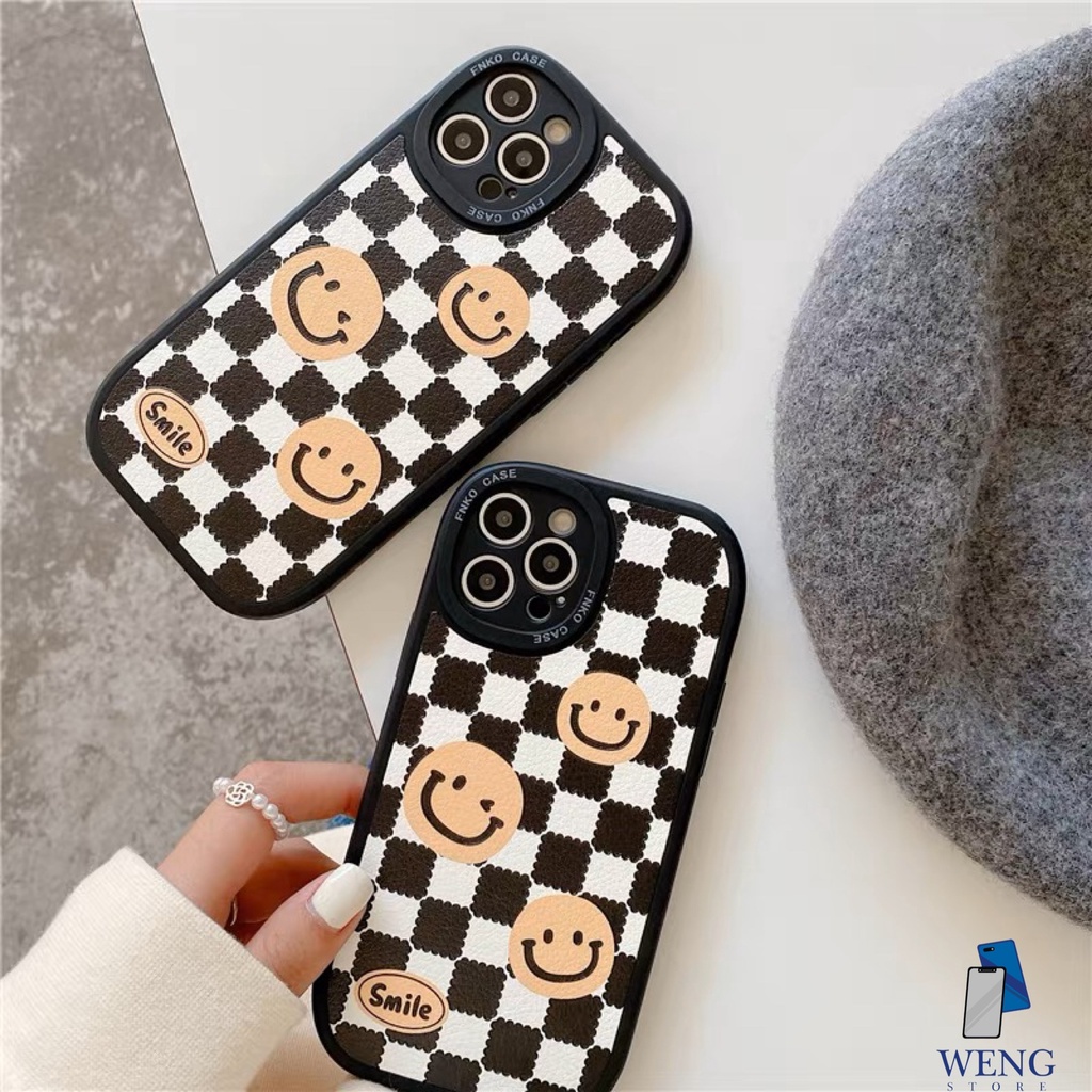 Softcase Oval Motif Emoji For Vivo Y22 Y16 Y91 Y91C Y01 Y1S Y12 Y15 Y17 Y20 Y20S Y12S Y15S Y33S Y30I Y50I Y21S Y21A Y21T Y21 Y30 Y50 Xiaomi Redmi 9A 9C 10A 10C