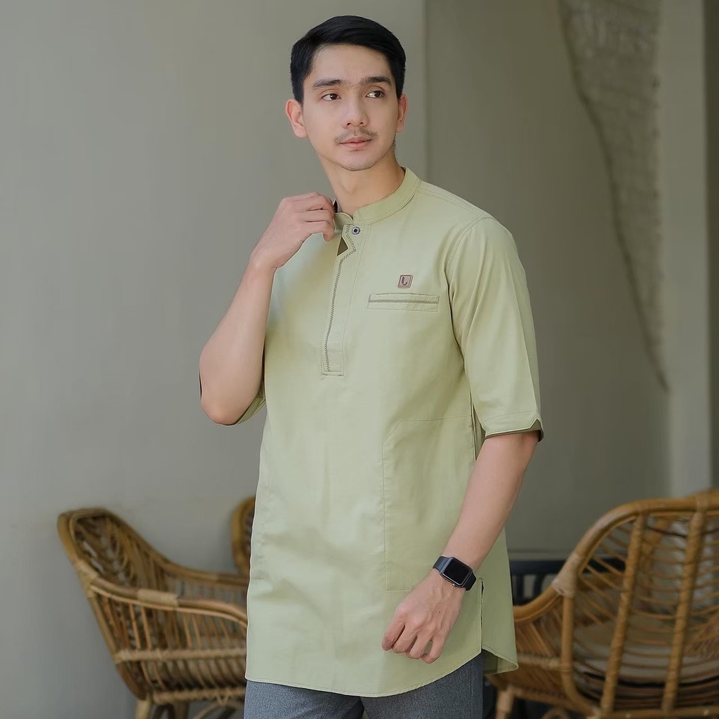 Baju Koko Pria / Baju koko bordir / Baju Koko Muslim Pria Terbaru / Baju Koko / Koko Pria Dewasa / B