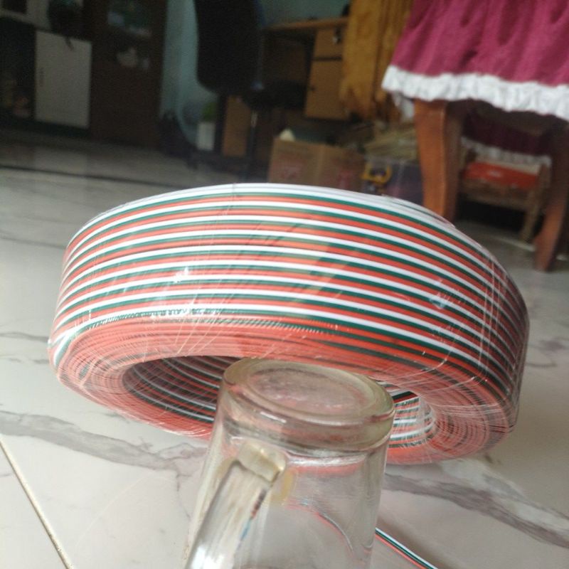 kabel awg 3jalur LED strip ws2811 ws2812