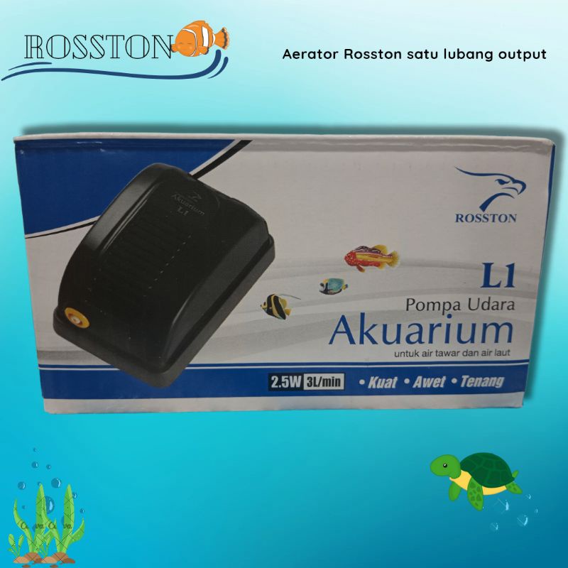 Promo murah Airpump aerator aquarium ROSSTON L1