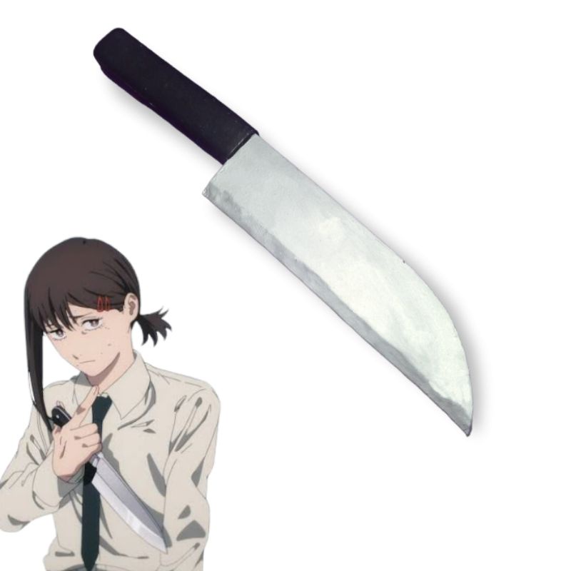 Pisau Kobeni Higashiyama/ Chainsaw Man Cosplay/ Pisau Dapur Mainan