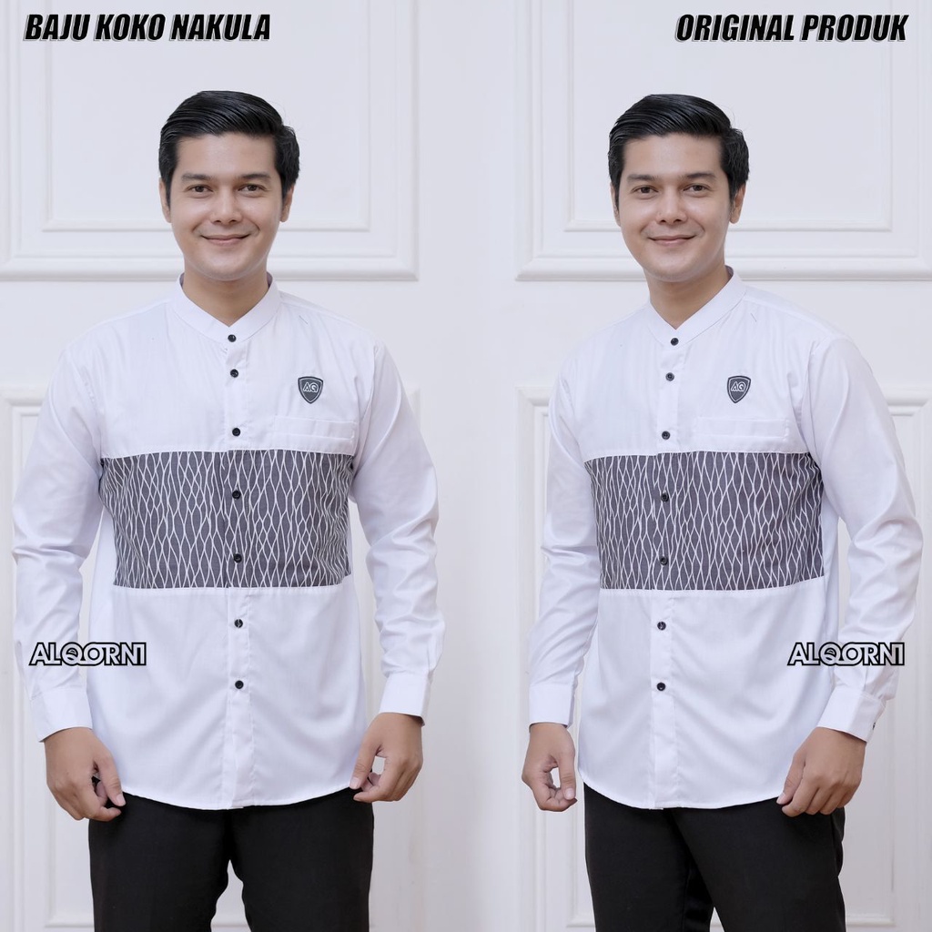 BAJU KOKO LENGAN PANJANG NAKULA AL QORNI