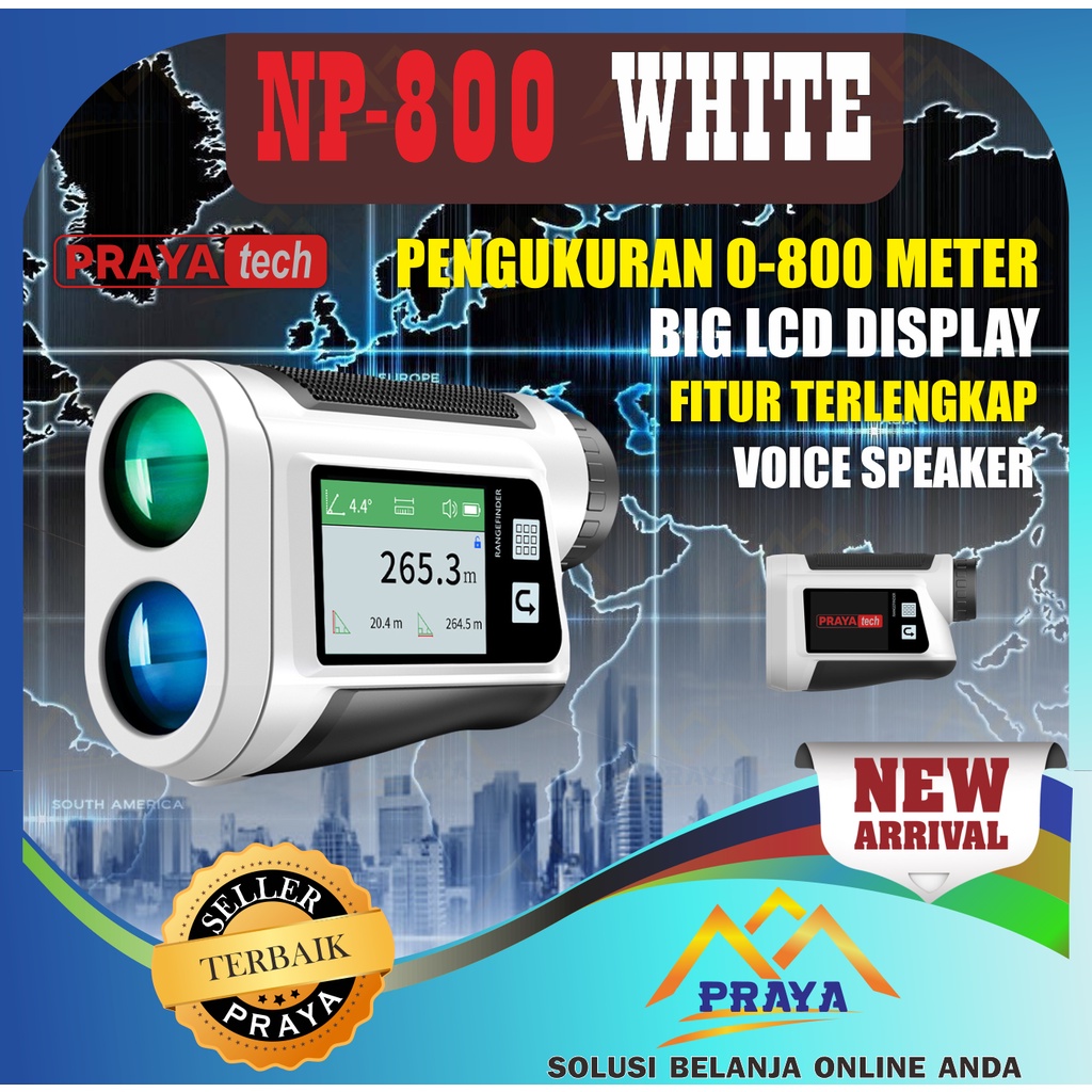 BARU !!! Rangefinder Teleskop Laser Range Finder ukur jarak 600m m 600 meter golf berburu Binocular