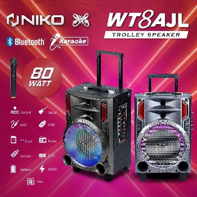 Speaker Niko WT-8AJL Terbaru