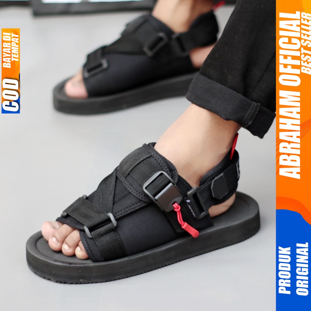 Sandal Gunung Pria Traveling Outdoor Original Distro Abraham BASTONI