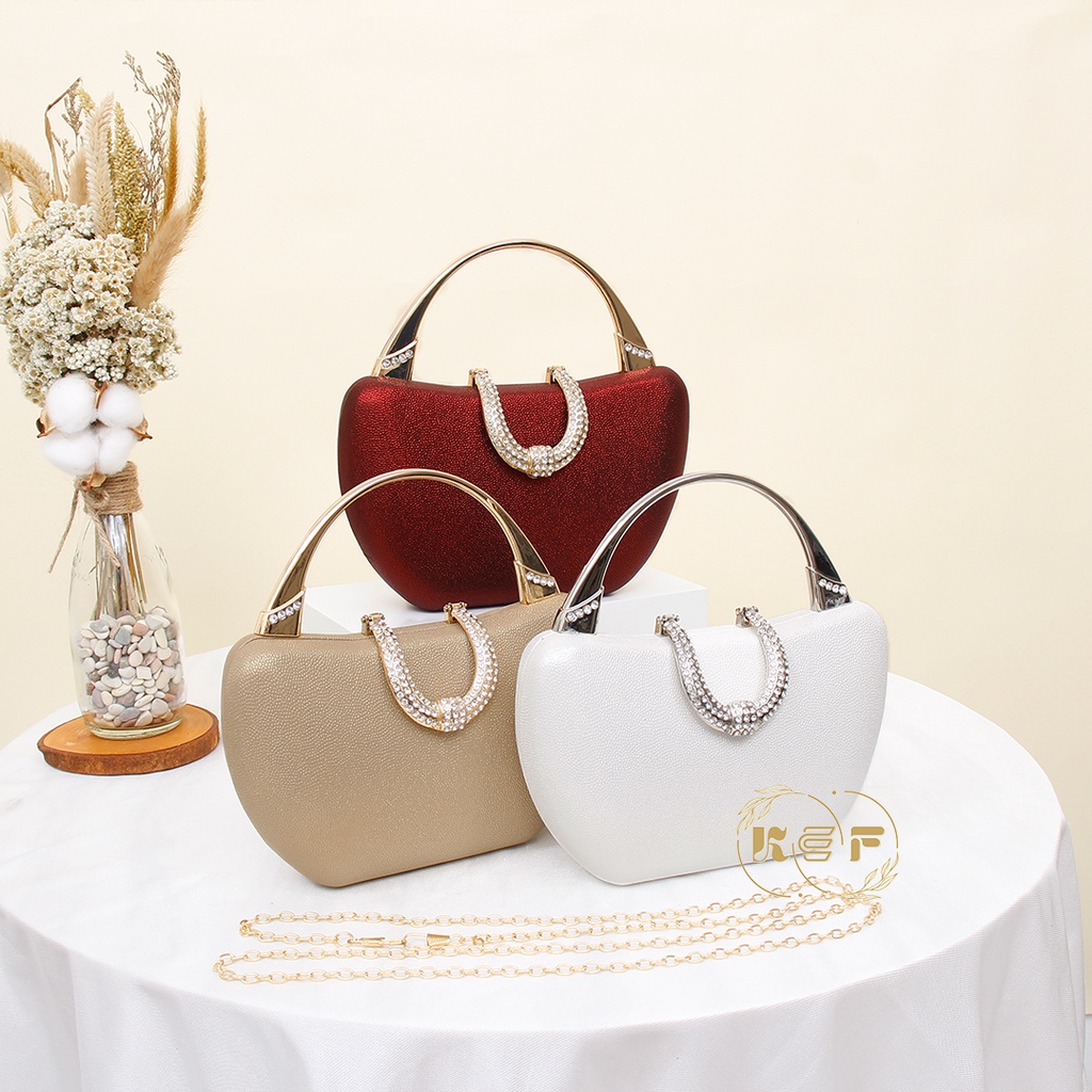 KEF Tas PESTA Wanita Ki Ran 1010/HandBag Import / Clutch Kondangan 1010