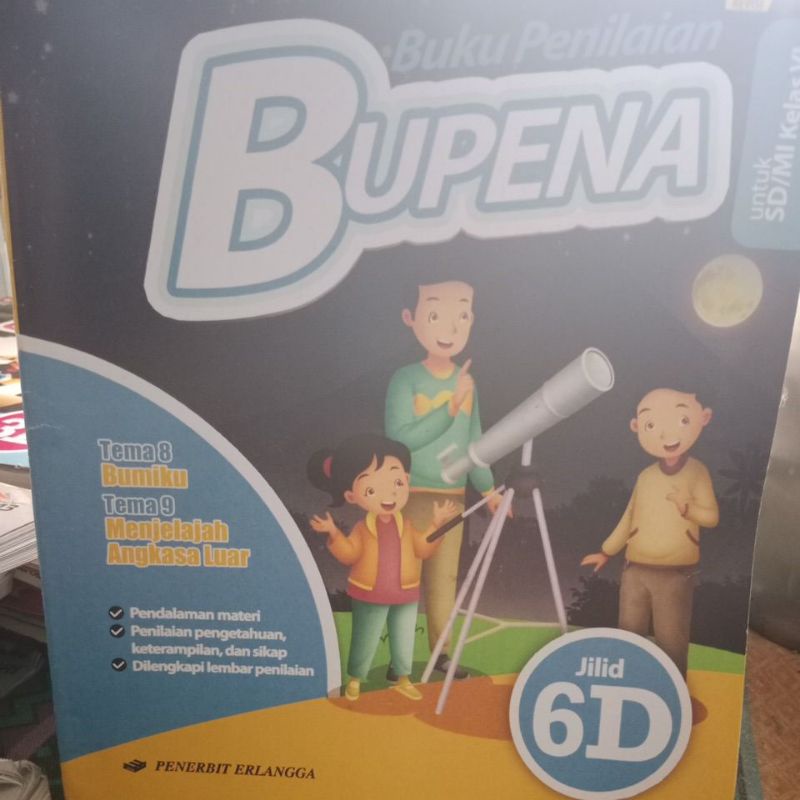 Bupena untuk sd/mi kelas 6 jilid 6D
