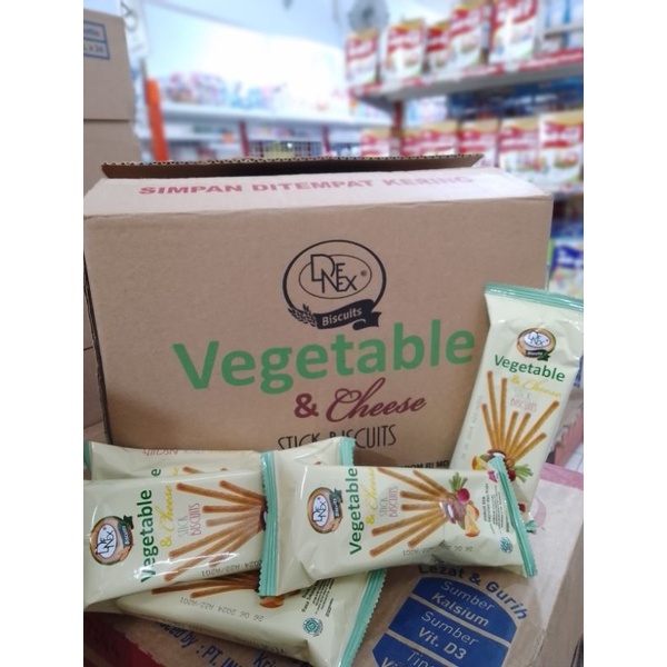 

Denex Stik Sayur Vegetable and Cheese 40pcs x 50gr