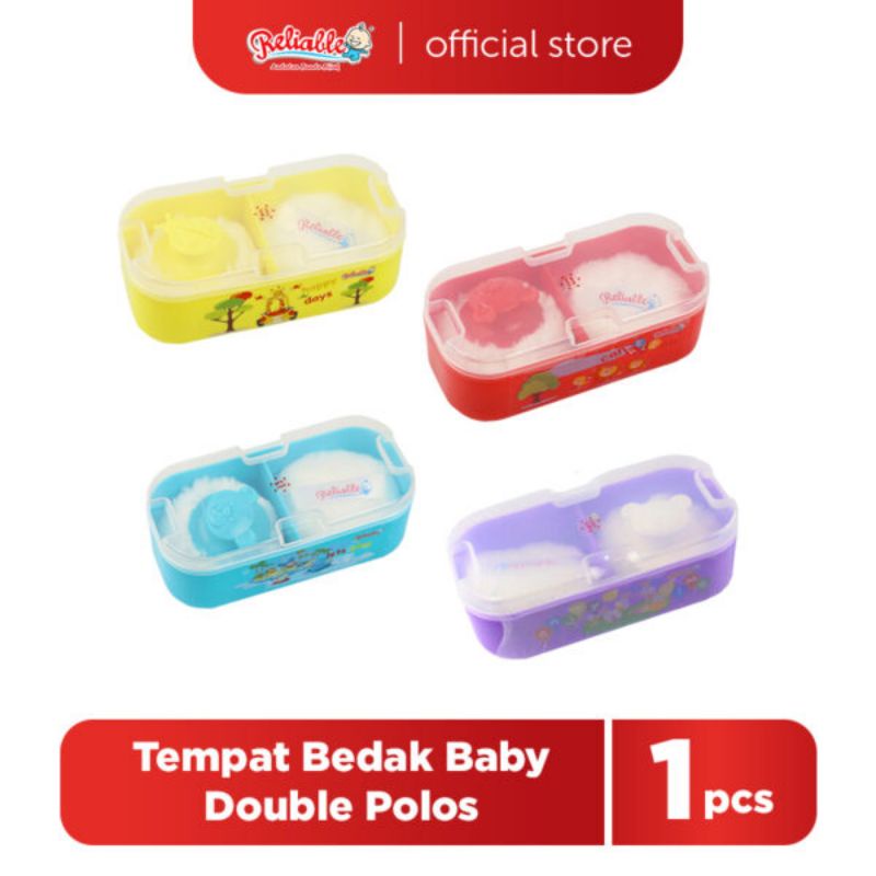 Tempat Bedak Bayi Single Anti Pecah dan Tumpah RELIABLE ||  TEMPAT BEDAK ANTI PECAH Single dan Double || Reliable Tempat Bedak Single dan Double