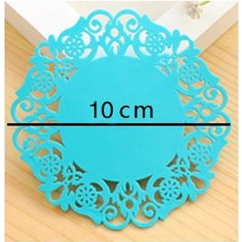 ⭐️𝐈𝐇𝐒 𝟒𝟒𝟖 𝐋𝐚𝐦𝐩𝐮𝐧𝐠⭐️Tatakan Gelas Anti Panas Alas Gelas Motif Batik