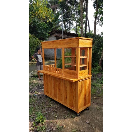 gerobak bakso mode booth mantul