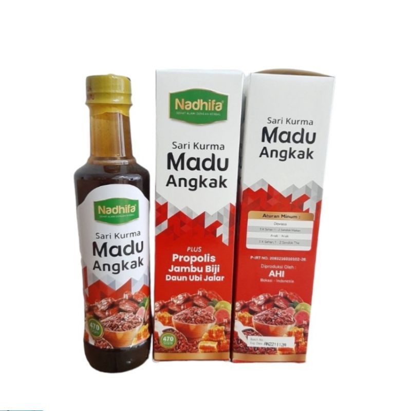MADU SARI KURMA ANGKAK DARUSYIFA 470 GRAM UNTUK DBD TIPES TROMBOSIT