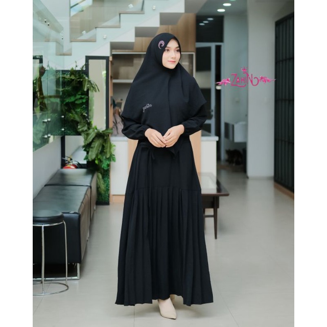 ameena set/ORI zahin/gamis/dress/sethijab/syari