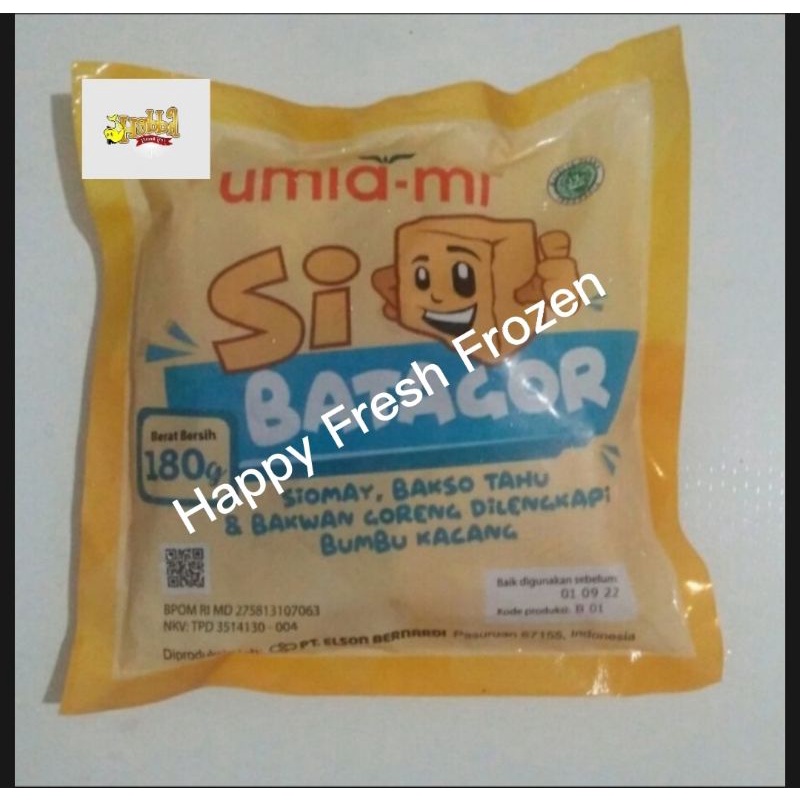 

Umiami Batagor Bumbu Kacang Beku Frozen 180 gram