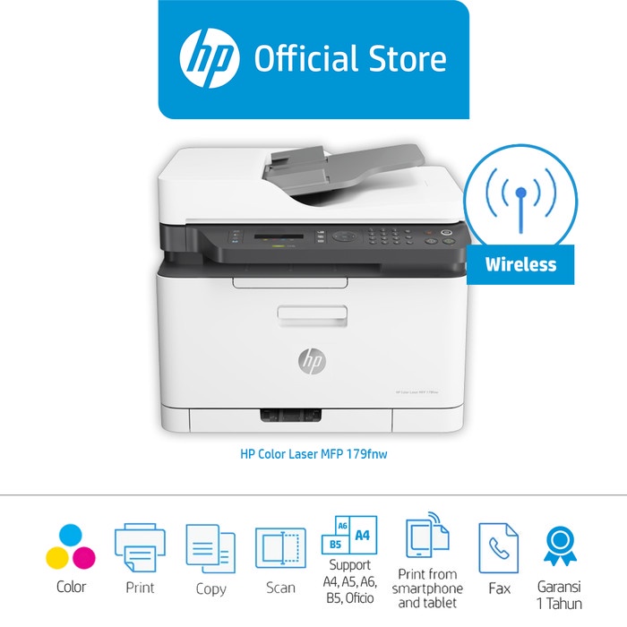 Color Hp Color Laser Mfp 179Fnw
