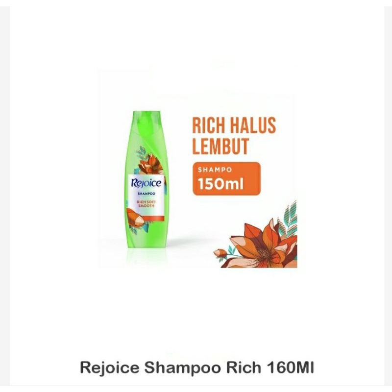 Rejoice Shampoo Rich 160Ml
