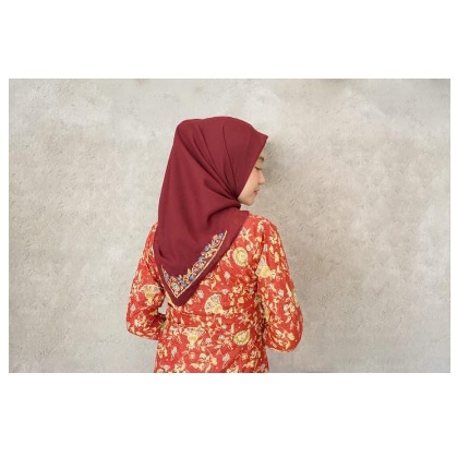 JILBAB BORDIR PPNI / JILBAB PPNI / JILBAB PPNI NASIONAL / Jilbab Seragam PPNI Terbaru