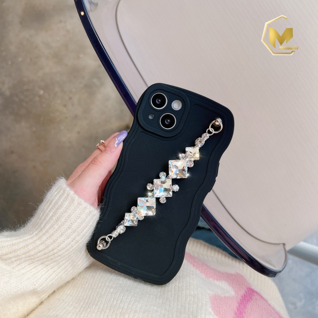 GC03 SOFTCASE GELOMBANG RANTAI DIAMOND FOR OPPO RENO 4F 5 5F 6 7 8 7Z 8Z MA3930