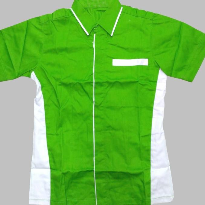 Baju Kerja / Baju karyawan / Seragam kerja/ Baju Bengkel/ Kemeja drill