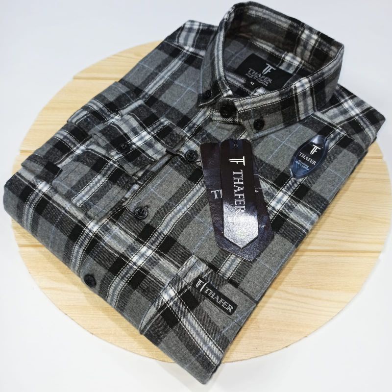 Kemeja Flanel pria - Fllanel lengan panjang - kemeja Flanel