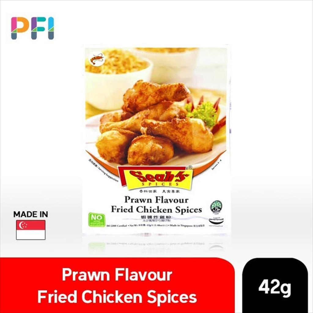 

Seah Prawn Flavor fried chicken spices ( bumbu ayam rasa udang )