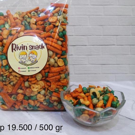

PJI393 KACANG CAMPUR/ MIX NUT 500gr Pakai Plastik Klip 0.5 KG <<>>