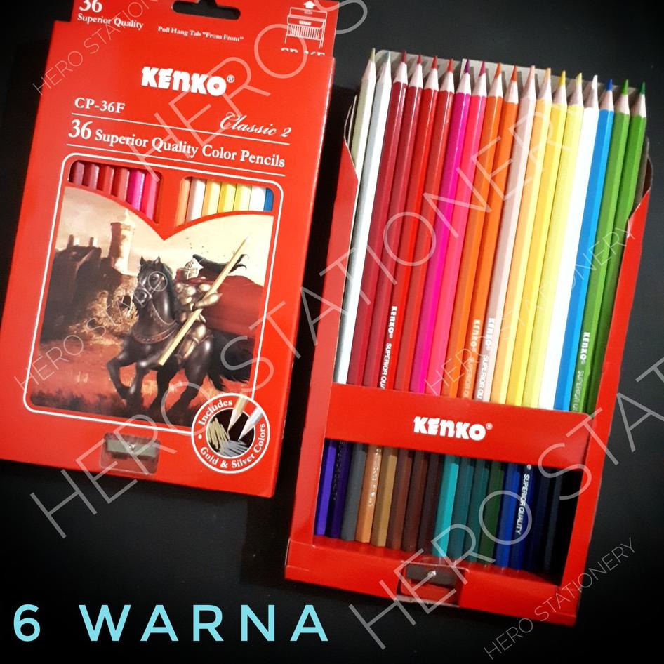 

Big Saleン Pensil warna kenko set 36 warna CP-36F