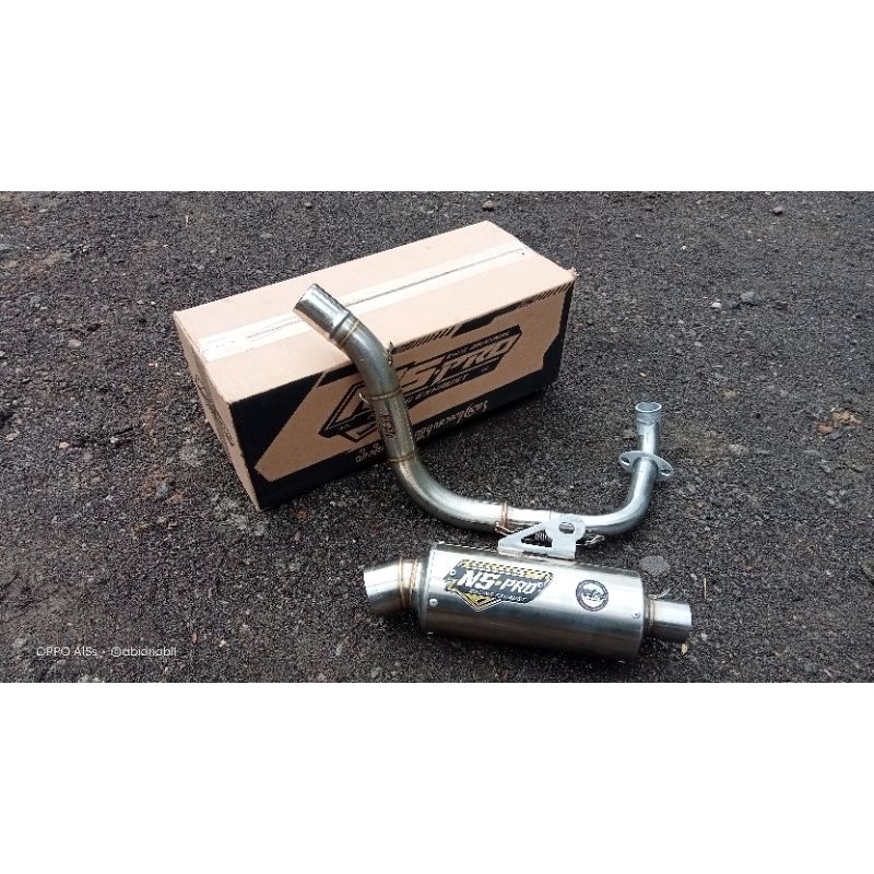 Knalpot NS-pro Racing 2pcm leher cobra beat fi. beat karbu. Scoopy. dll