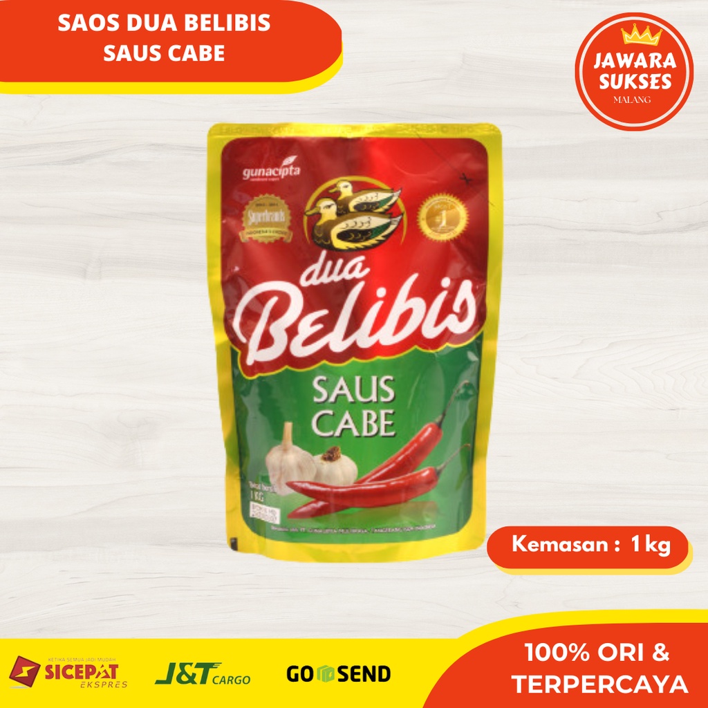 

[1 Kg] Saos Sambal dua belibis | Saus Cabe 2 Belibis